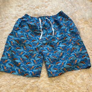 Mens XL/2XL Seagull Swim Cargo Trunks with pockets